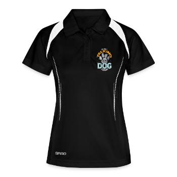 I’m Only Talking To My Dog Today Quote - Women's Polo breathable - black/white - Front