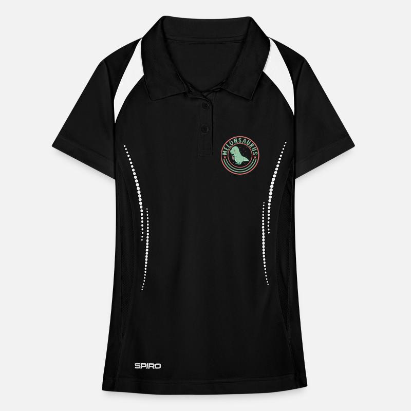 Pastèque pastèque végétarienne T Rex Polo respirant Femme