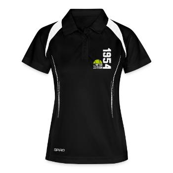 70. Jubiläum 1954 Limited Edition Tennis - Frauen Polo atmungsaktiv - Schwarz/Weiß - Vorne