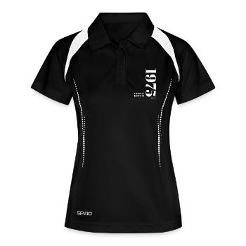 Limited_Edition_1975 - Polo respirant Femme - noir/blanc - Devant