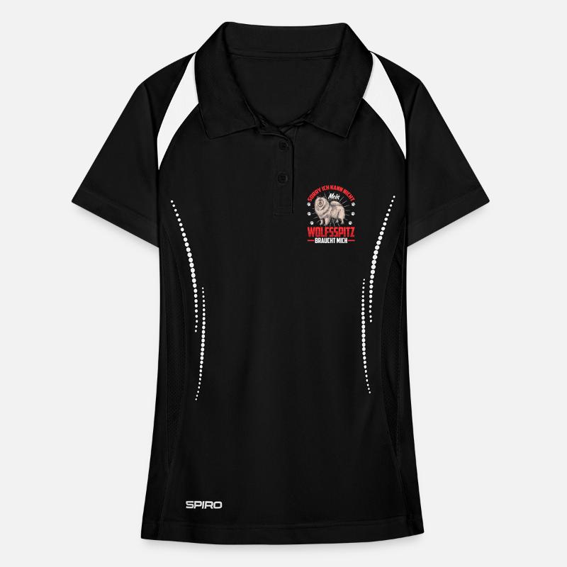 Wolfspitz needs me German Wolfspitz Women's Polo breathable