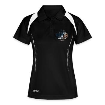 LIMITED EDITION 2009 17TH BIRTHDAY - Women's Polo breathable - black/white - Front