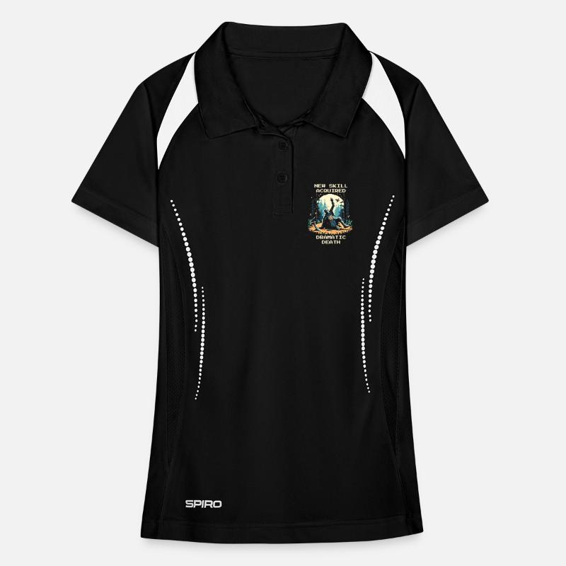 New Ability: Dramatic Death | LARP RPG Women's Polo breathable