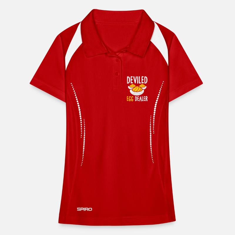Stuffed Eggs Deviled Eggs Thanskgiving Women's Polo breathable