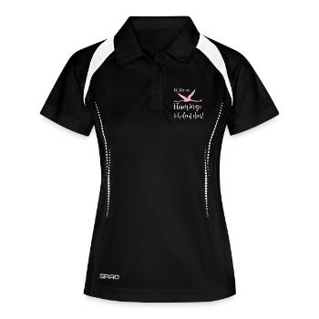 I'm not a princess, I'm a queen - Women's Polo breathable - black/white - Front
