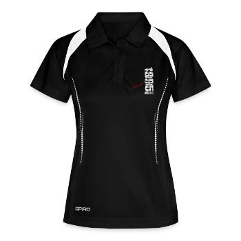 November 1995 Vintage Retro Birthday - Women's Polo breathable - black/white - Front