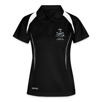 Quête annexe : Flip Car | Voitures RC - Polo respirant Femme - noir/blanc - Devant
