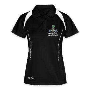 Weightlifter LOADING MUSCLE MASS Funny - Women's Polo breathable - black/white - Front