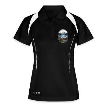 People I Thought You Said Pebbles Naturfan - Women's Polo breathable - black/white - Front