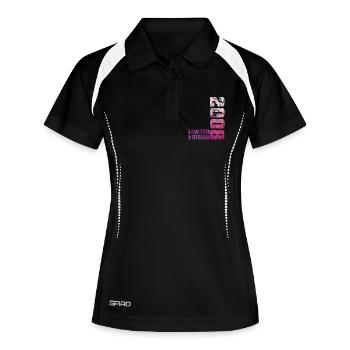 18ème Anniversaire Garçon Fille 18 ans 2008 Cadeau - Polo respirant Femme - noir/blanc - Devant