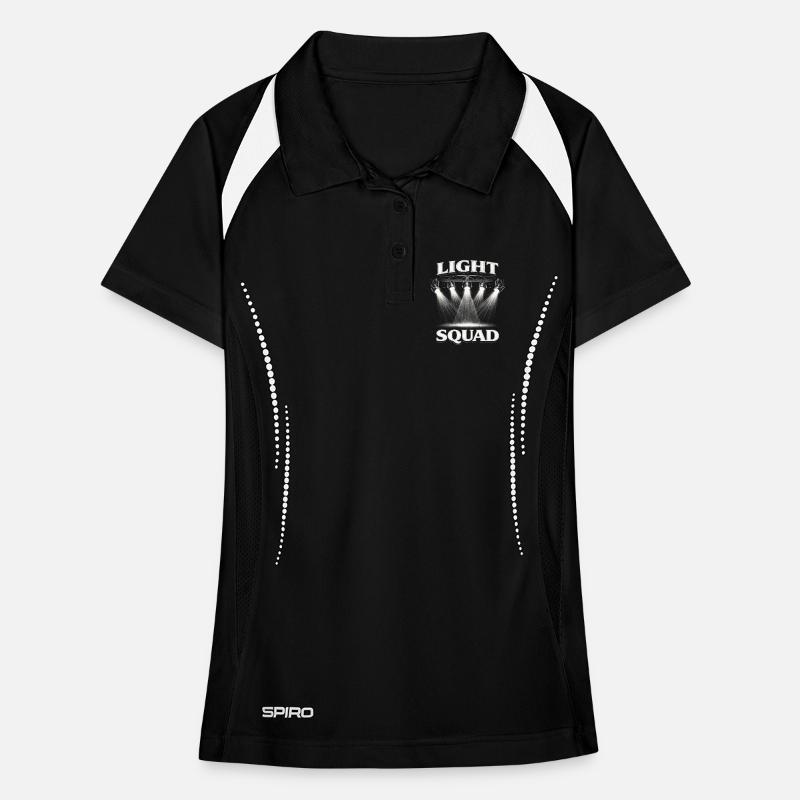 Lighting Technician Lighting Technician Light Squad Women's Polo breathable