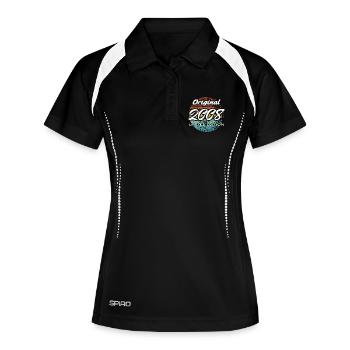 18th Birthday 2008 Boys and Girls Gift - Women's Polo breathable - black/white - Front