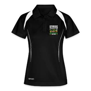 Plant Lovers Gardening Gardeners Plants - Women's Polo breathable - black/white - Front
