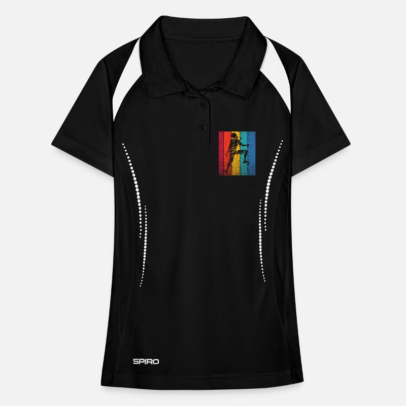 Bloc de bloc de Boulderer Polo respirant Femme