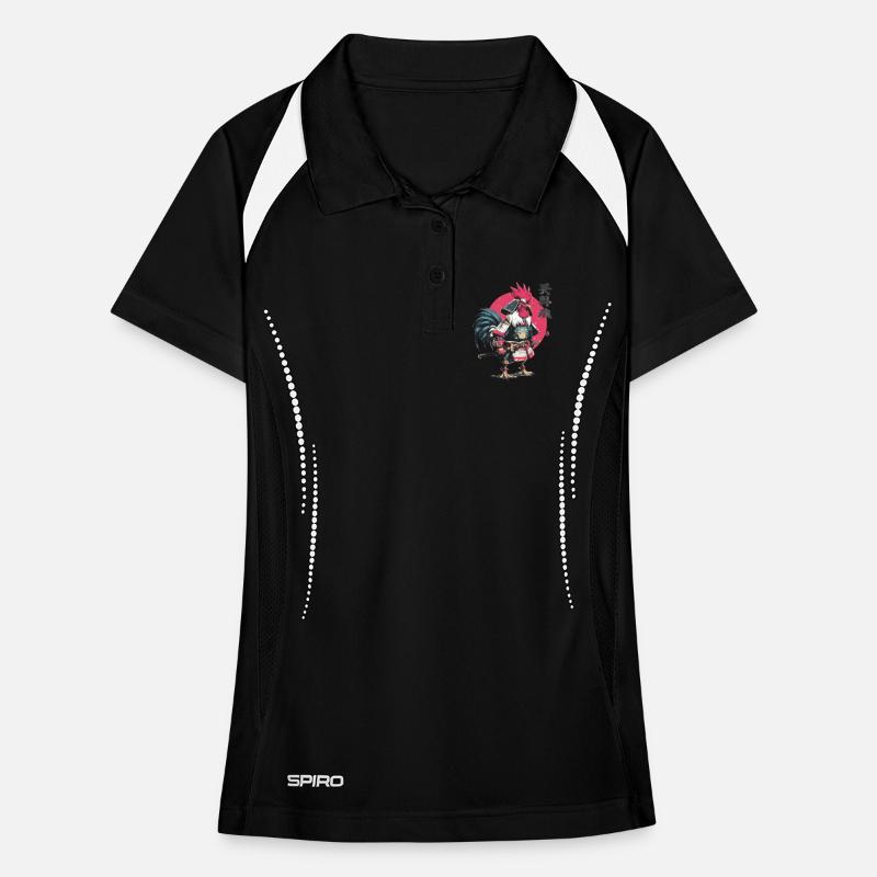 Rooster Samurai Armor Women's Polo breathable