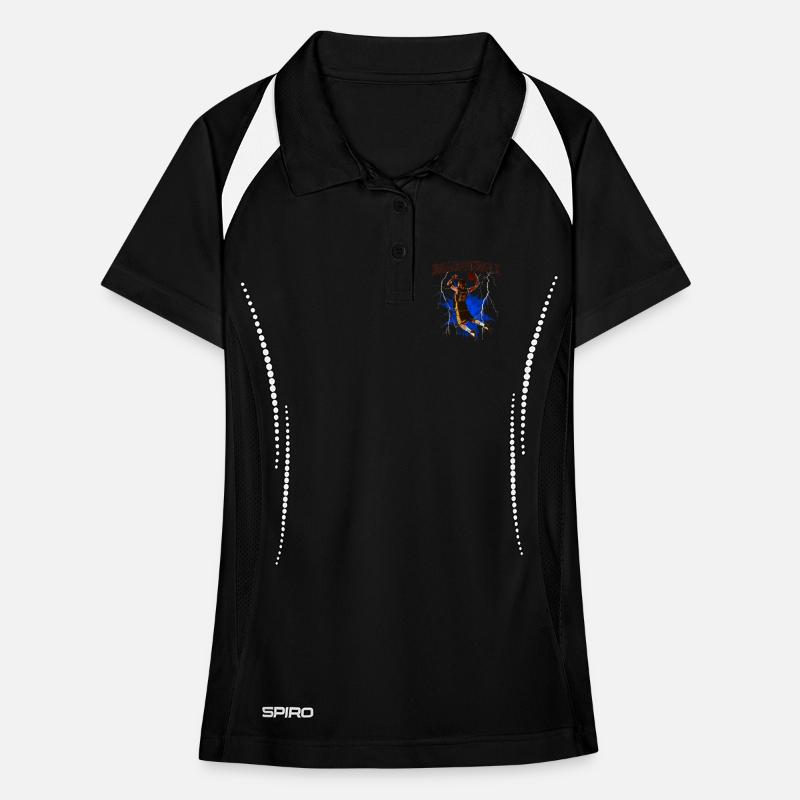 Dunk éclair : Basket électrique Polo respirant Femme