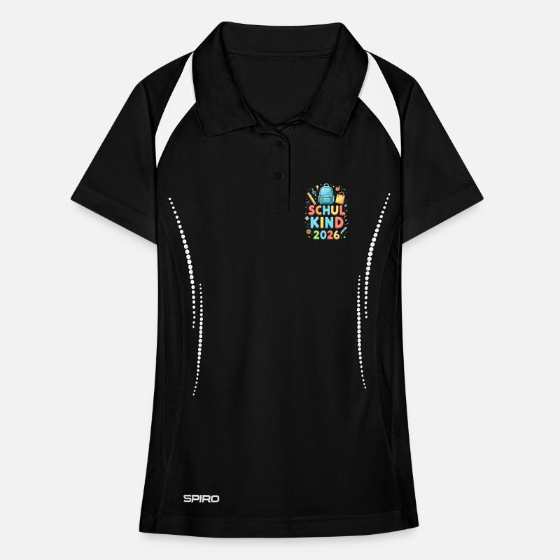 Schulkind 2026 Einschulung 2026 Schulanfang Frauen Polo atmungsaktiv