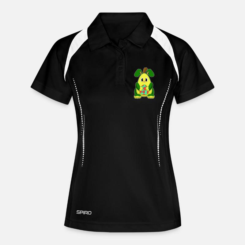 Avocado Easter Easter Egg - Women's Polo breathable - black/white