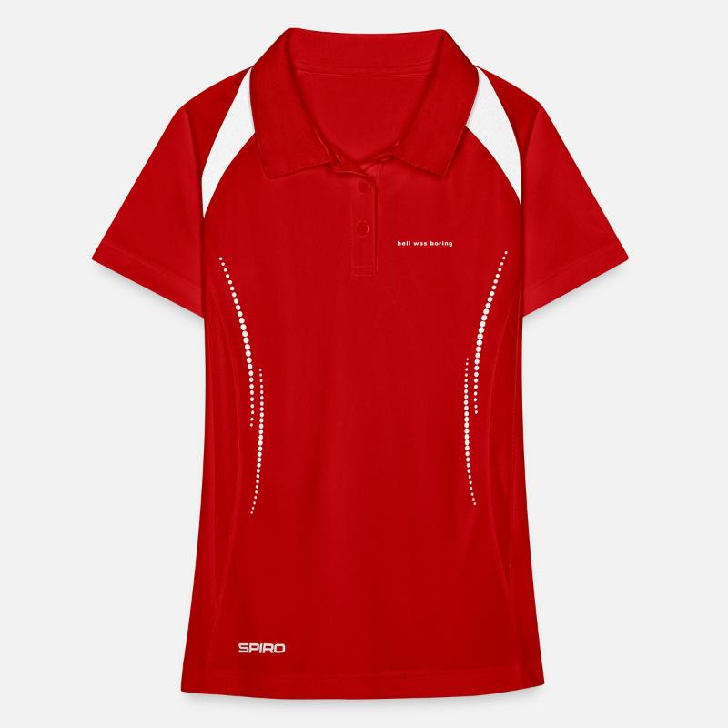 Hell Was boring Women's Polo breathable