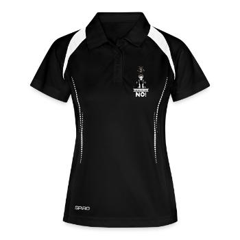 Before You Ask Great Dane Great Dane Owner - Women's Polo breathable - black/white - Front