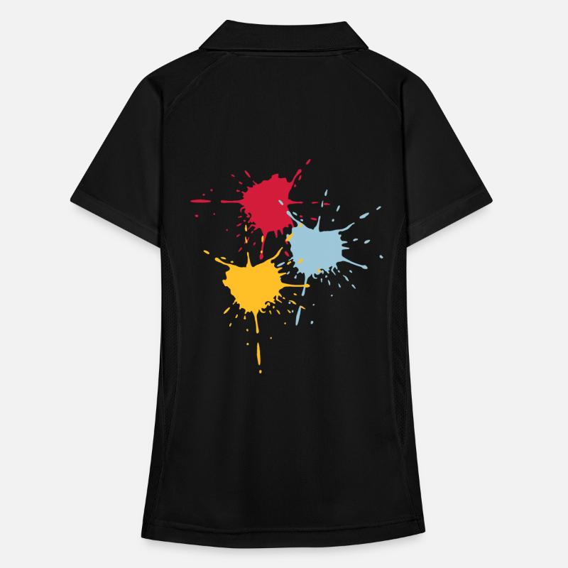 3 basic colors - Splash - V3 Women's Polo breathable