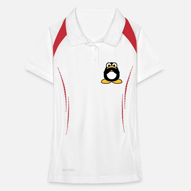 Pingouin Rien parlant Mains silencieuses Couvrant la bouche Polo respirant Femme