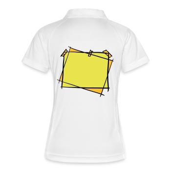 Photo Frames / Picture Frames for Beautiful Memories - Women's Polo breathable - white/red - Back