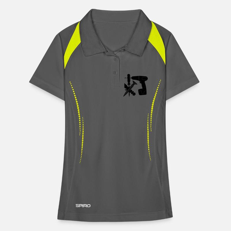 Screw and plug drill Women's Polo breathable