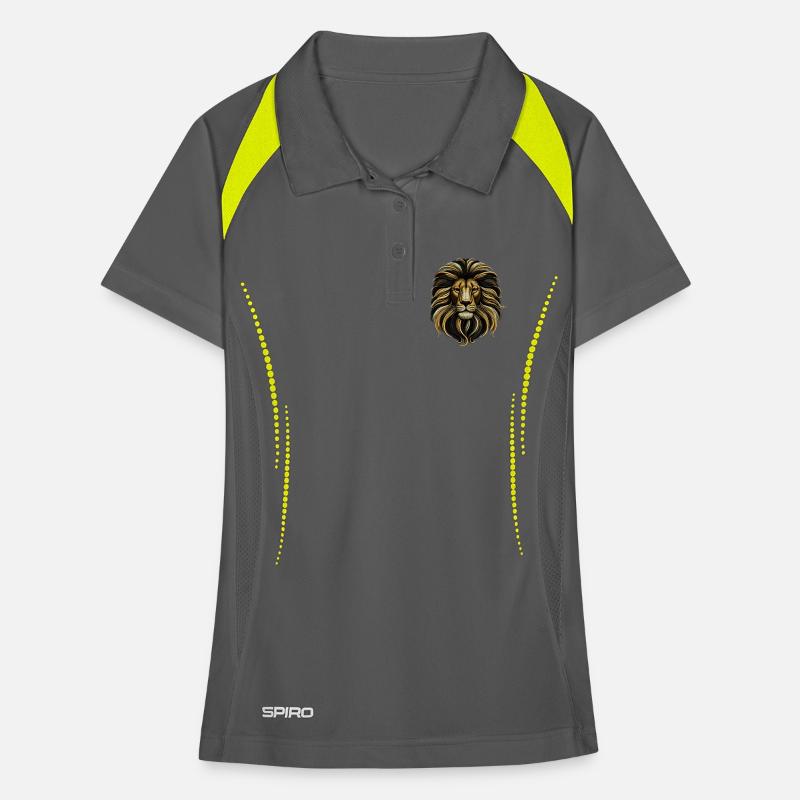 Emblème Élégance Entrelacée Polo respirant Femme