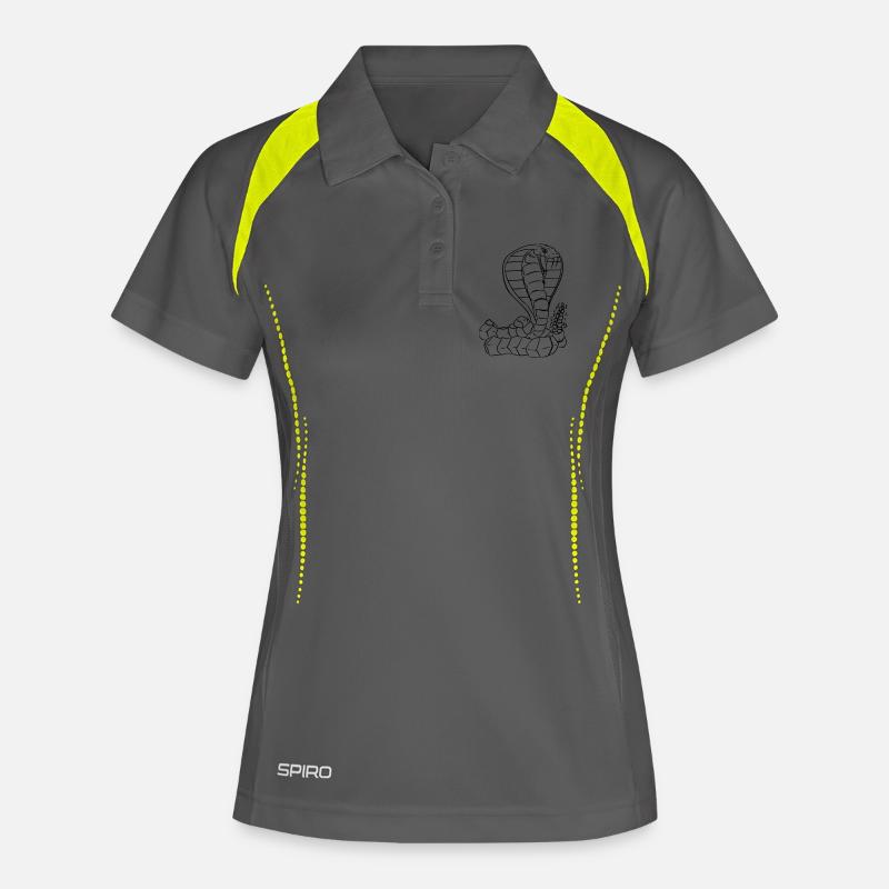 Cobra Vector - Women's Polo breathable - grey/lime