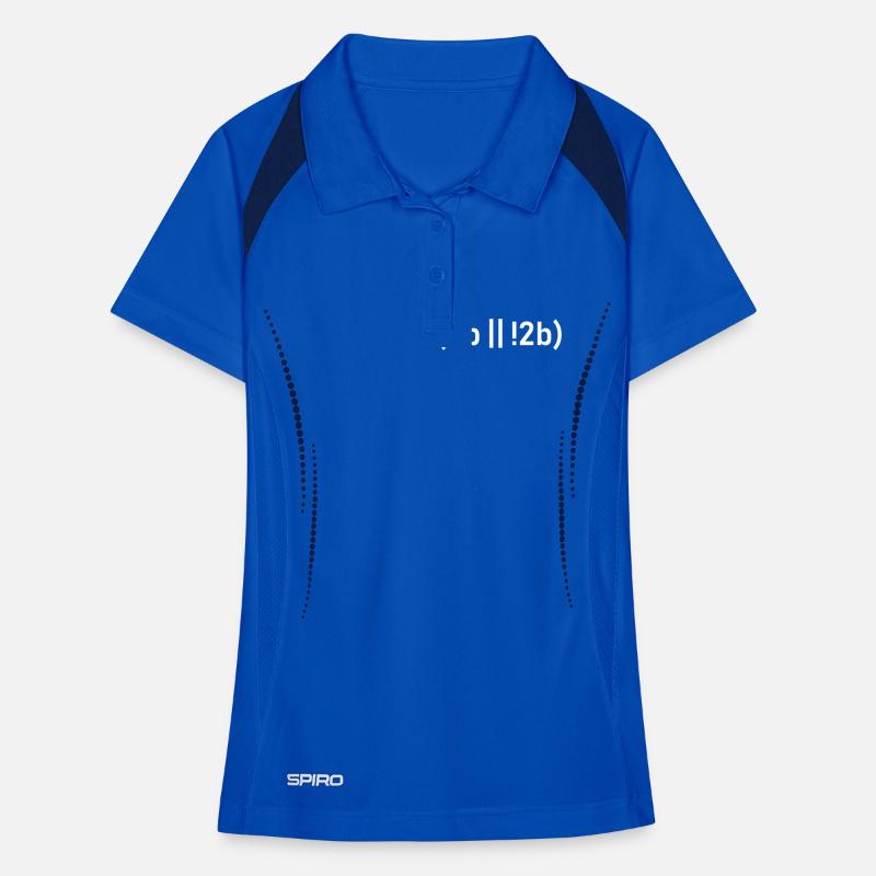 Programmer Computer Nerd Internet HTML Gift Women's Polo breathable