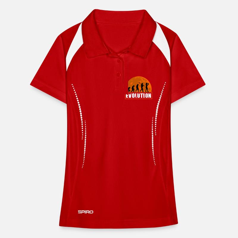 Évolution de la boxe Boxeuse Boxeuse Sports féminins Polo respirant Femme