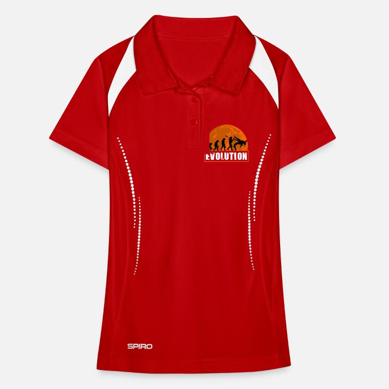 Évolution du catch Drôle de combattant MMA Grappling Polo respirant Femme
