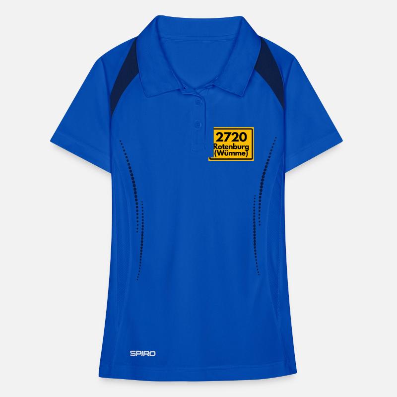 OLD POSTCODE ZIP CODE RETRO 2720 ROTENBURG WÜMME! Women's Polo breathable