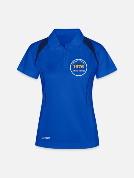 Vintage 1976 Original Limited Edition 50th Birthday - Women's Polo breathable - royal/navy
