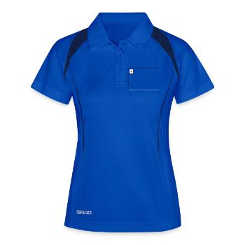 Missing Image – File Not Found Querformat - Frauen Polo atmungsaktiv - Königsblau/Navy - Vorne