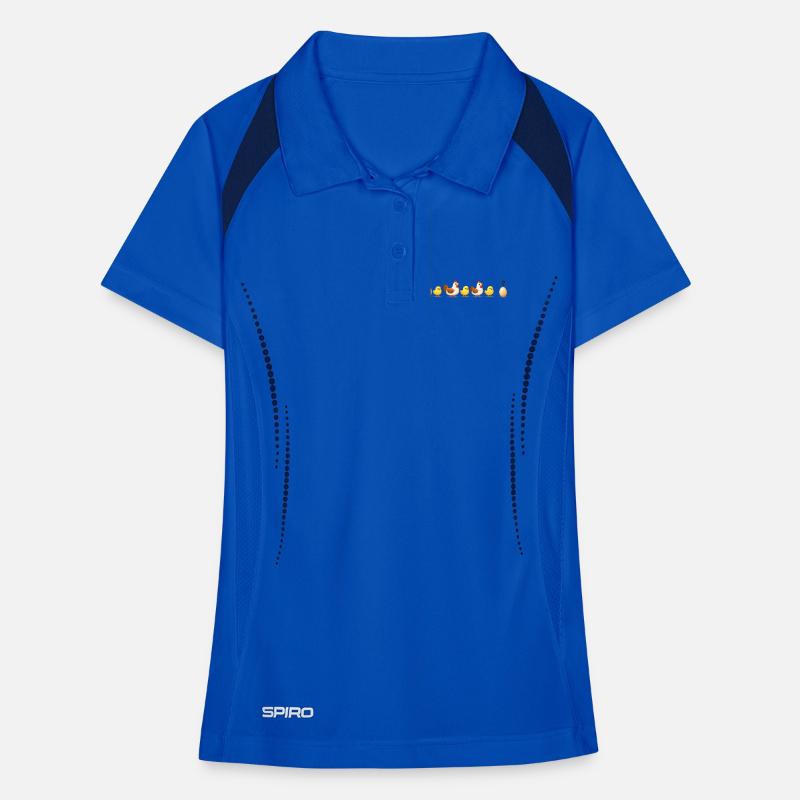 Evolution egg chick hen darwin Women's Polo breathable