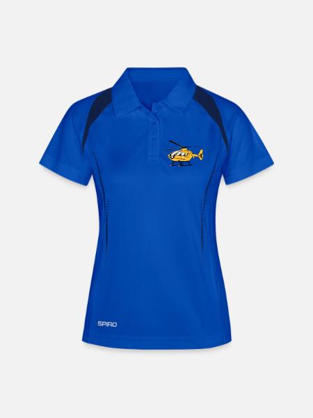 Rescue helicopter - Women's Polo breathable - royal/navy