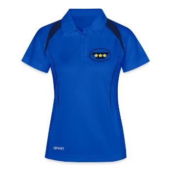 Badminton Team - Women's Polo breathable - royal/navy - Front