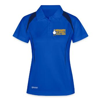 Undiagnosed But Something Is Definitely Wrong Möwe - Frauen Polo atmungsaktiv - Königsblau/Navy - Vorne