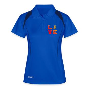 Direct Roadbike Statement - Women's Polo breathable - royal/navy - Front