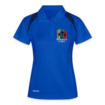 Summer Vibes - Women's Polo breathable - royal/navy - Front