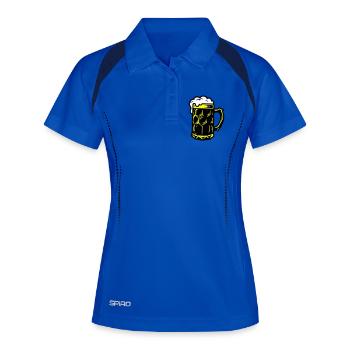 Beer Mug Symbol Booze - Women's Polo breathable - royal/navy - Front