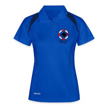 Meine Letzte Rettung! (Mallorca / Urlaub / POS 3C) - Frauen Polo atmungsaktiv - Königsblau/Navy - Vorne
