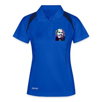 The Days Of Rock And Roll Pop Art - Women's Polo breathable - royal/navy - Front