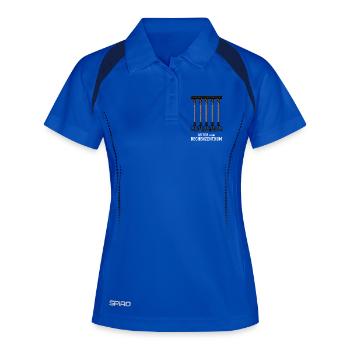 Programmierer Programmierung Informatiker - Frauen Polo atmungsaktiv - Königsblau/Navy - Vorne