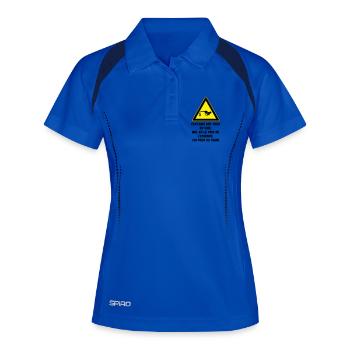 Fear of filling up with gas - Women's Polo breathable - royal/navy - Front