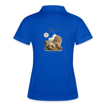 Mexico Aztec Heritage Artwork - Frauen Polo atmungsaktiv - Königsblau/Navy - Hinten