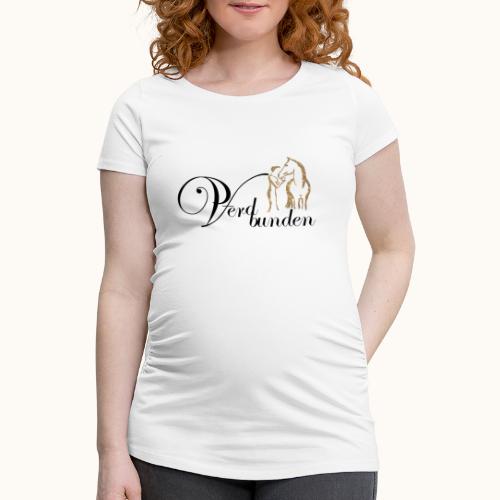 Pferdverbunden durch Deine Einssein Evolution sg22 - Frauen Schwangerschafts-T-Shirt