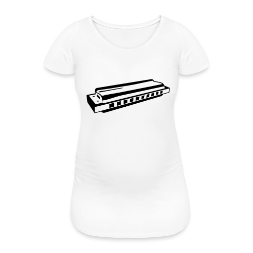 Harmonica - Women's Pregnancy T-Shirt 